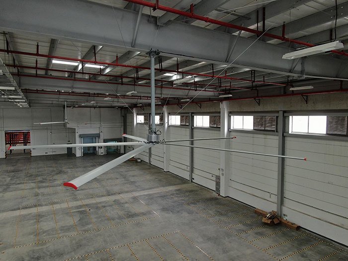 工業大風扇廠房降溫案例 工業大風扇廠房降溫案例